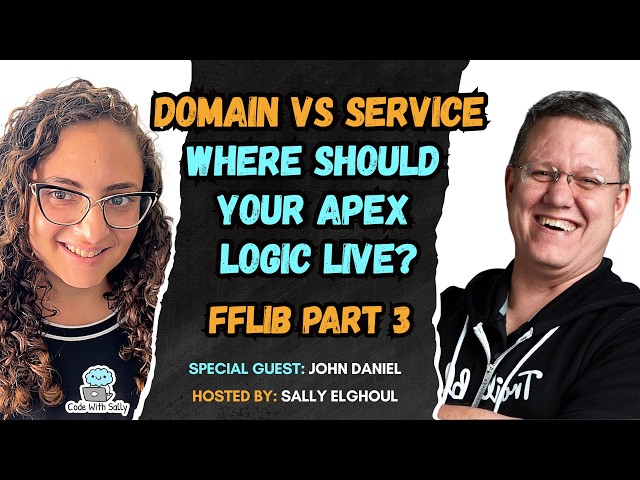 Domain Layers in Apex for Salesforce Developers | FFLib Part 3 (John M. Daniel)
