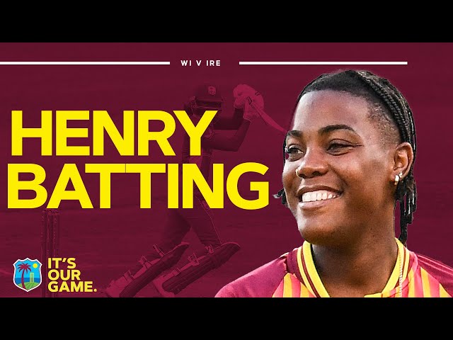 💪 Unbeaten Innings | Chinelle Henry Strikes 49* To Win Match | West Indies v Ireland