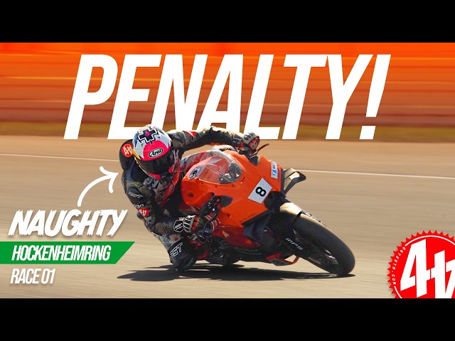 WHAT DID I DO!? | KTM 990 RC R Cup - Hockenheim RACE ONE