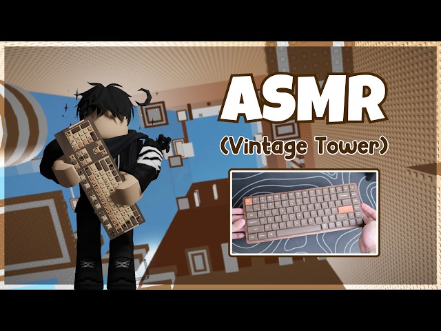Vintage Wallhop Tower but it's Keyboard ASMR! (ft. Keychron K3 Max Unboxing)