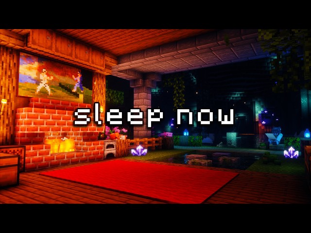 you're safe now, you can finally go to sleep… (minecraft music & ambience)