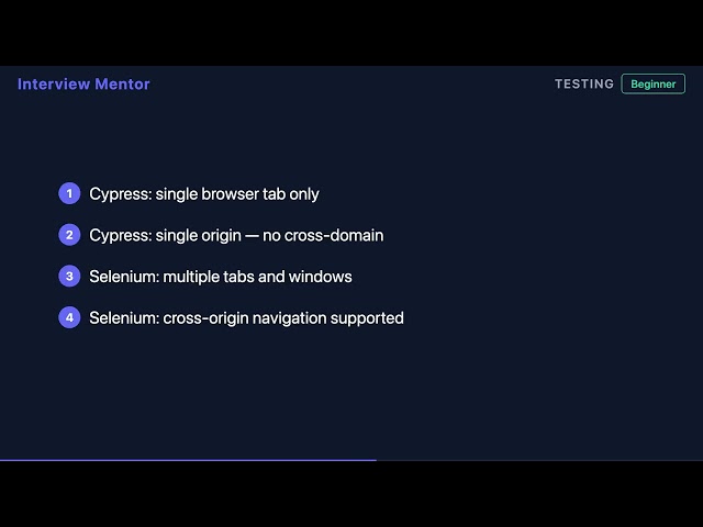 Cypress vs Selenium: Key Differences Explained