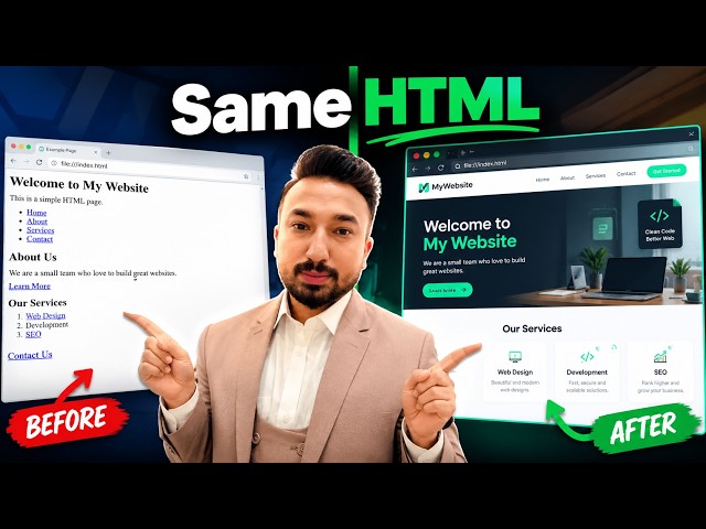 HTML CSS Masterclass 2026: Zero Se Pro Level Tak (Full Course)