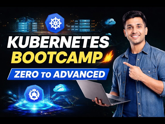 Kubernetes Bootcamp 🔥  Complete Kubernetes Course for DevOps  From Beginner to Advanced