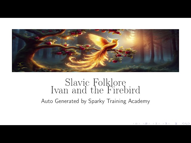 Slavic Folklore: Ivan and the Firebird