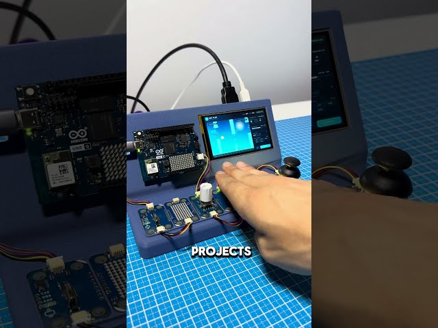 This Is How to Build This Arduino Modulino Cyberdeck Project #electronics #diy #maker #engineering