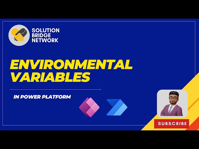 Environment Variables in Power Apps | Export & Import Solutions