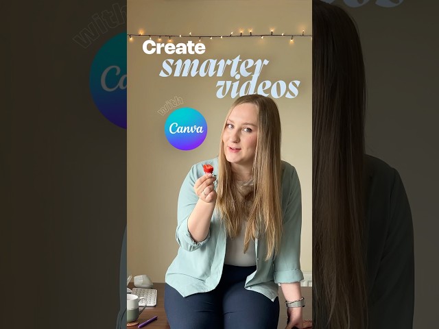 Create Smarter Videos with Canva AI [Video Editing Tools]