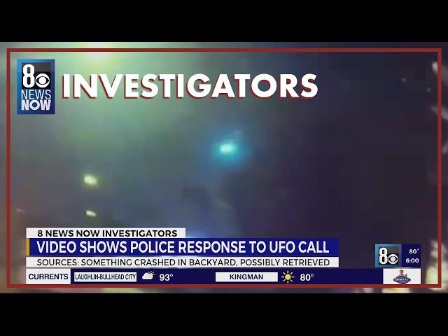 Las Vegas family claims to see aliens after several report something falling from sky
