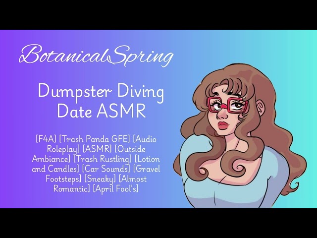 [F4A] Dumpster Diving Date ASMR [Audio Roleplay]