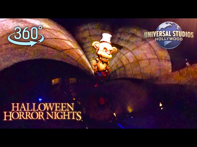 360° FIVE NIGHTS AT FREDDY'S At Universal Studios Hollywood's Halloween Horror Nights