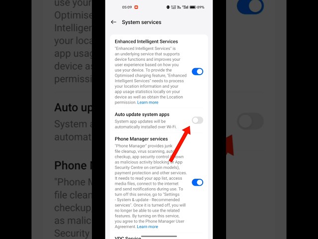 How to enable auto update system apps | System apps auto update kaise kare #shorts #youtubeshorts