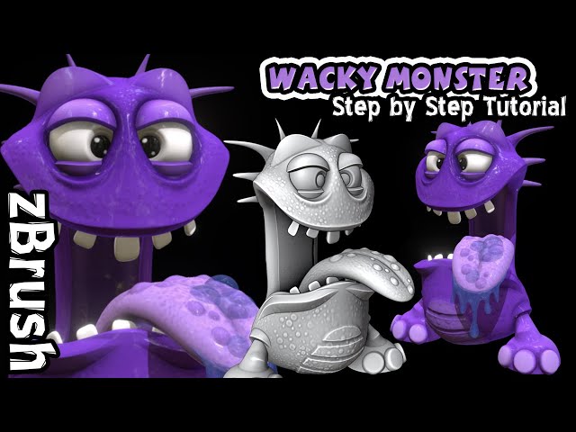 Sculpt a Wacky Little Monster in ZBrush - Beginner Tutorial