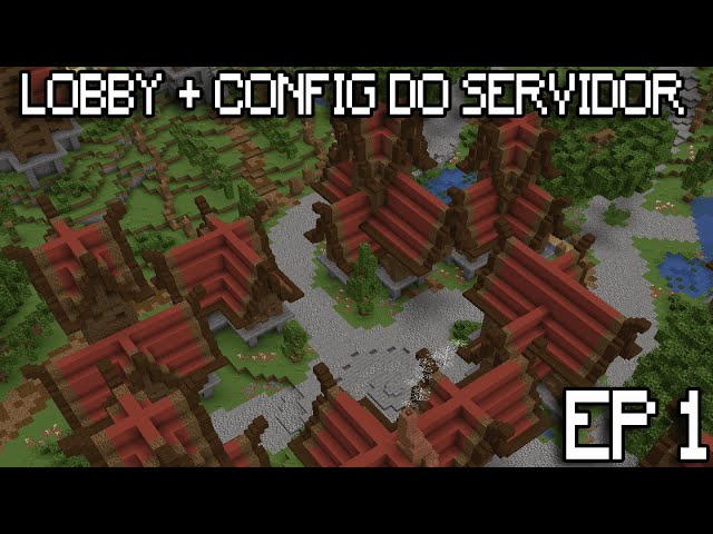 COMO CRIAR UM SERVIDOR COM PLUGINS DE MINECRAFT NO ATERNOS [LOBBY + CONFIGURAÇÃO] EP1