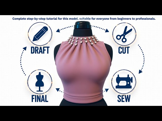 Pattern Making • Cutting • Sewing | Complete Garment Tutorial | All Levels