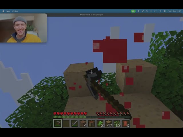 A deadly start to my first minecraft world!