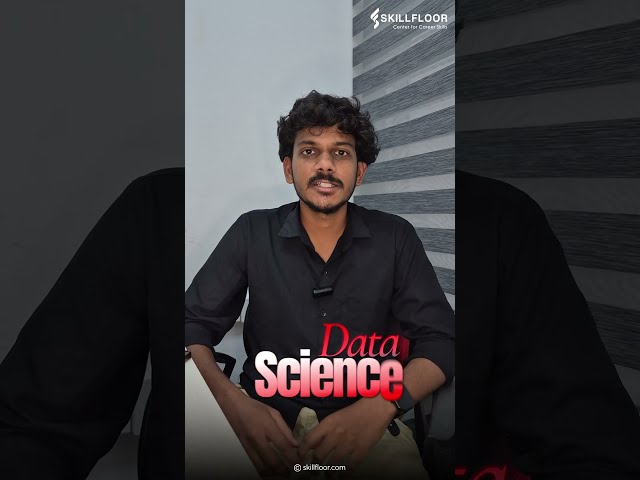 Data Science vs Data Analytics | Know the Difference! Skillfloor | Data Analytics Training Institute