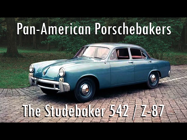 Porschebakers: Studebaker's Transatlantic Cars (Porsche, Mercedes and Facel Vega)