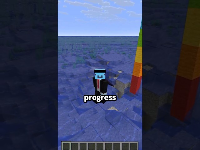 Draining the OCEAN in Minecraft...