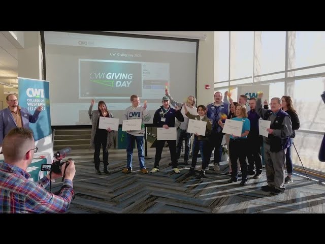 CWI students raising money in 'CWI Giving Day'