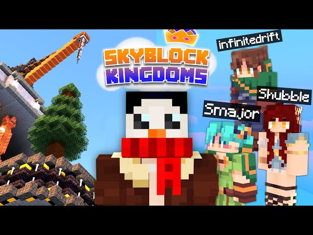 New Arrivals on the Skyblock Kingdoms SMP!