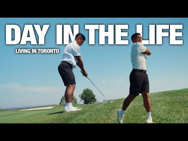 Day In The Life in Toronto | Switching to Golf, Home Gym Update + Workout, Meetings, Good Steak Eats