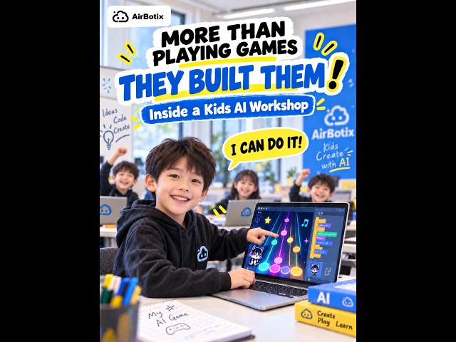 Inside a 90-Minute Kids AI Workshop | AirBotix