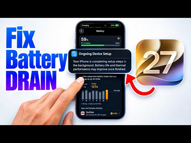 iOS 27 Battery DRAINING Quickly? (Here’s Why!)