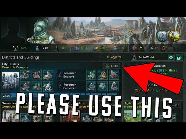 Planet management introduction for Stellaris 4.0 - New and returning player guide
