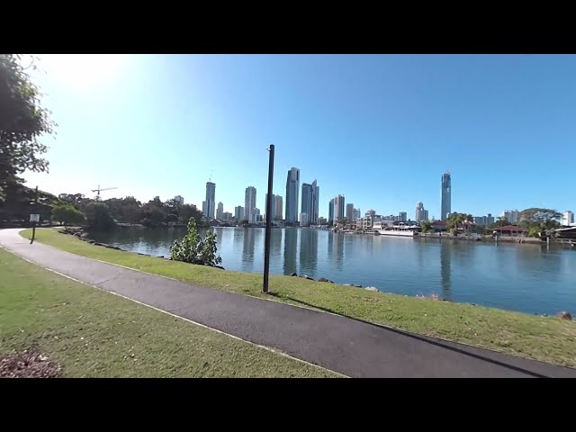 Australia - Queensland - Gold Coast - NEW Home of the Arts (HOTA) park walkthrough (VR180)
