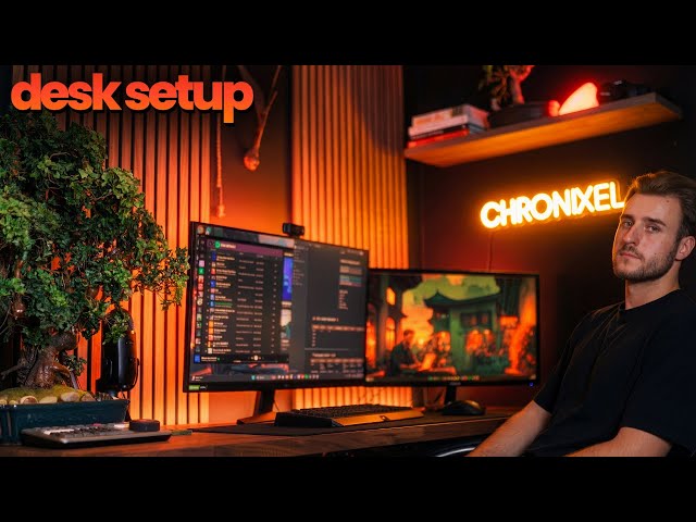 I Build My Dream Desk Studio | AESTHETIC DESK SETUP