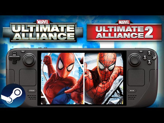 MARVEL Ultimate Alliance 1+2 Steam Deck Performance Gameplay + Settings
