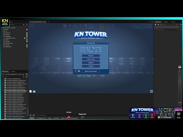 🛠️ GameDev 🛠️ - Developing KN_Tower | 🤖 Godot | ⚙️ Blender | 🐍 Python | 🧮 GDScript | 🎨 Gimp