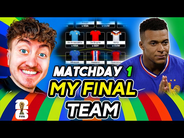 MY FINAL TEAM | FIFA WORLD CUP FANTASY FOOTBALL 2026