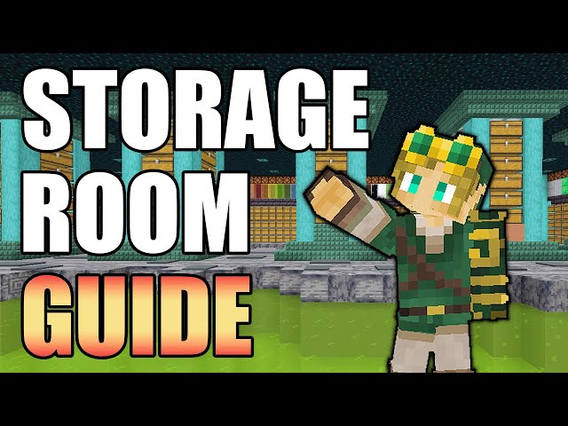 Storage Room Guide | No More Lag in Minecraft