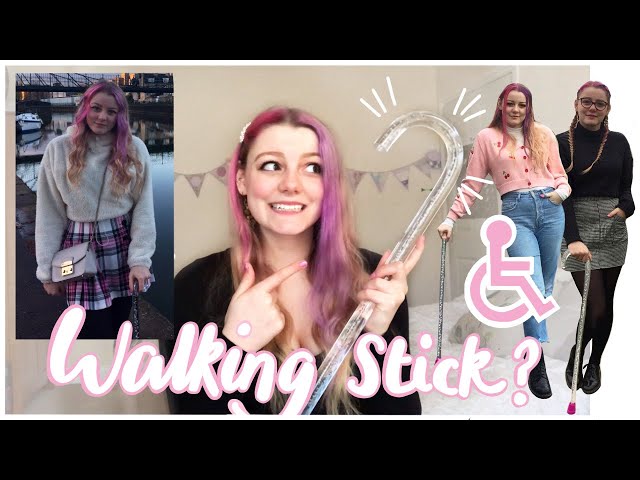 I bought a FASHIONABLE WALKING STICK?! Using a mobility aid when young, my Neo walk Stick & Anxiety