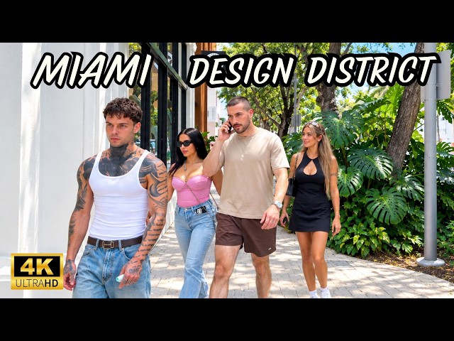 Exploring Miami's Luxury Shops & Street Art in 4K
