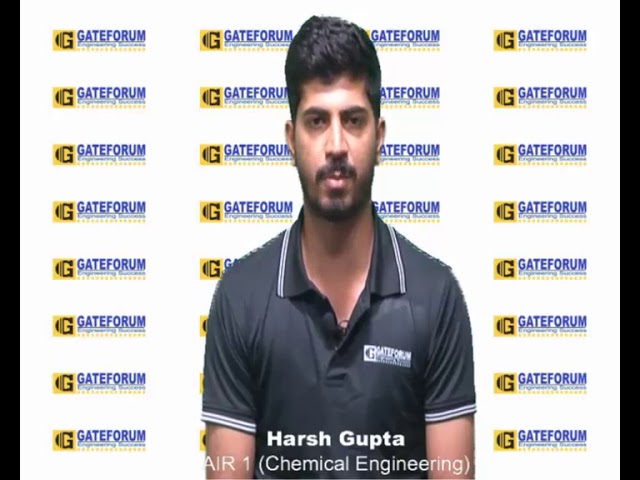 Harsh Gupta -AIR 1, CH