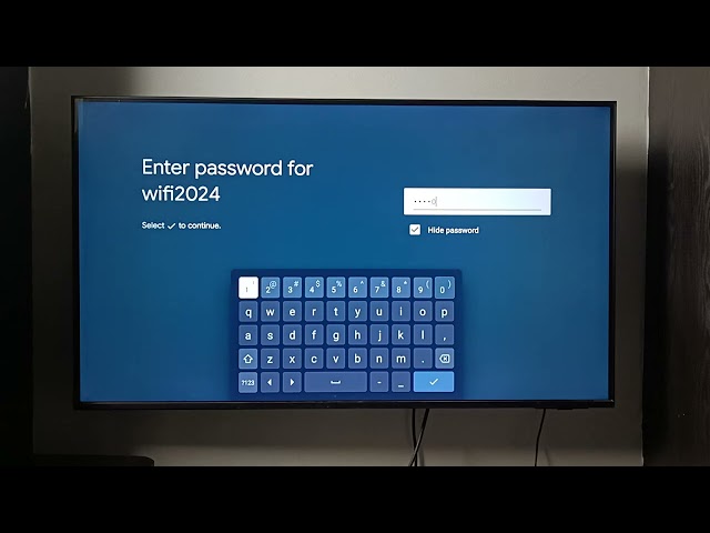 How to Fix Wi-Fi Authentication Problem & Wrong Password Error on Google TV | Network Setup