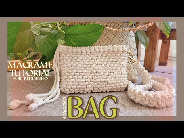Easy Macrame Bag Tutorial | Handmade Boho Bag for Beginners