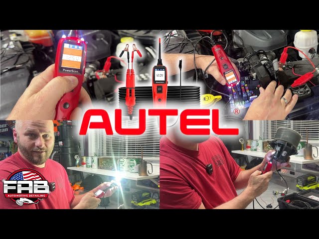 Autel PowerScan is a Power Probe Killer! Just 1 Click to Power any 12V Source.