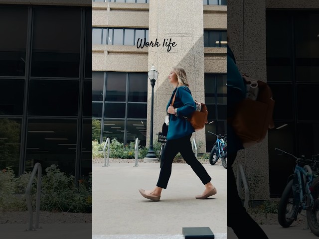 Work life, mom life! Here’s to surviving the 1st week of school & rocking the work week #workingmom