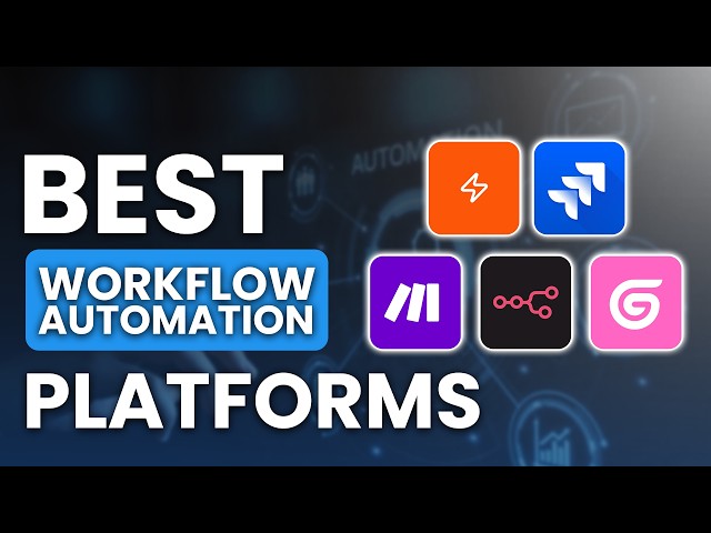 5 Best Workflow Automation Platforms for 2026
