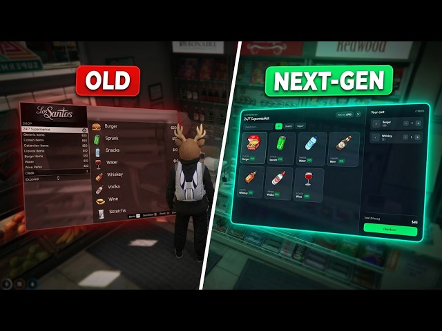 Best FiveM Shop Script? Ultra-Modern Store UI for ox_inventory | (qbore | qbox | esx) (cf_shops)