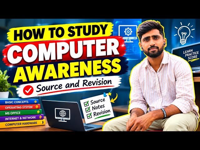 How to study Computer Awareness for Bank exams