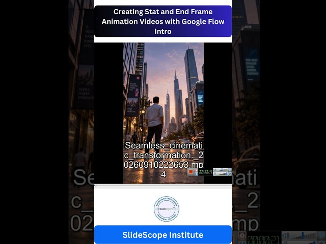 Creating Start and End Frame Animation Videos with Google Flow Intro