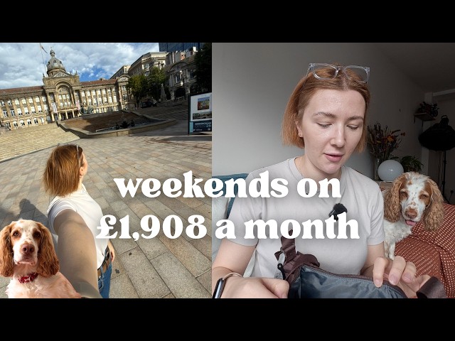 realistic weekend on £30k in the uk | turning down my first brand deal and dog sitting