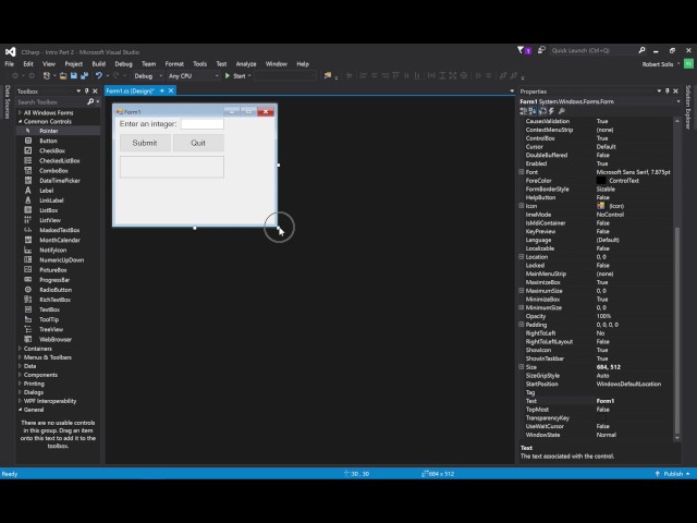 CSharp Intro Part 2
