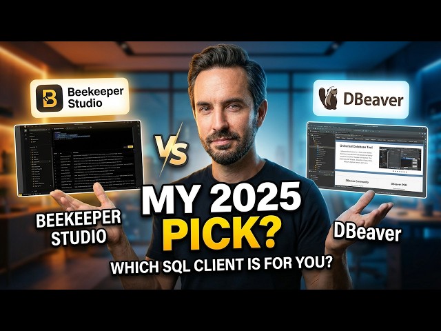 Beekeeper Studio vs DBeaver - Which SQL Client Should You Use in 2025?