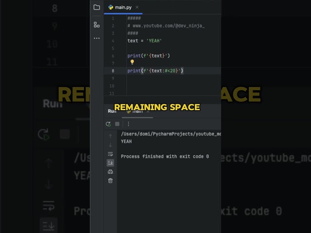 Python's Hidden Gem: Discover Now! #PythonTricks